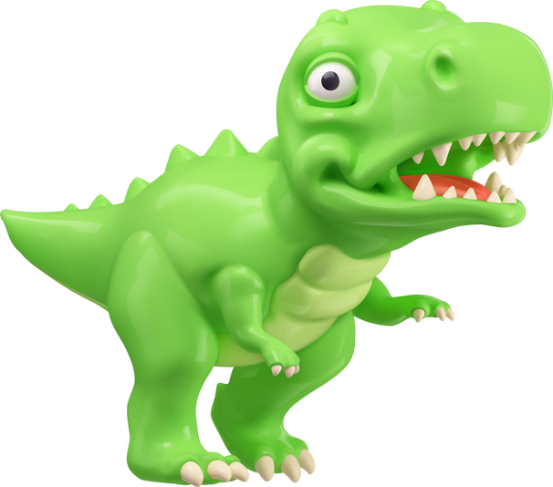 Dinosaur tyrannosaurus 3d icon