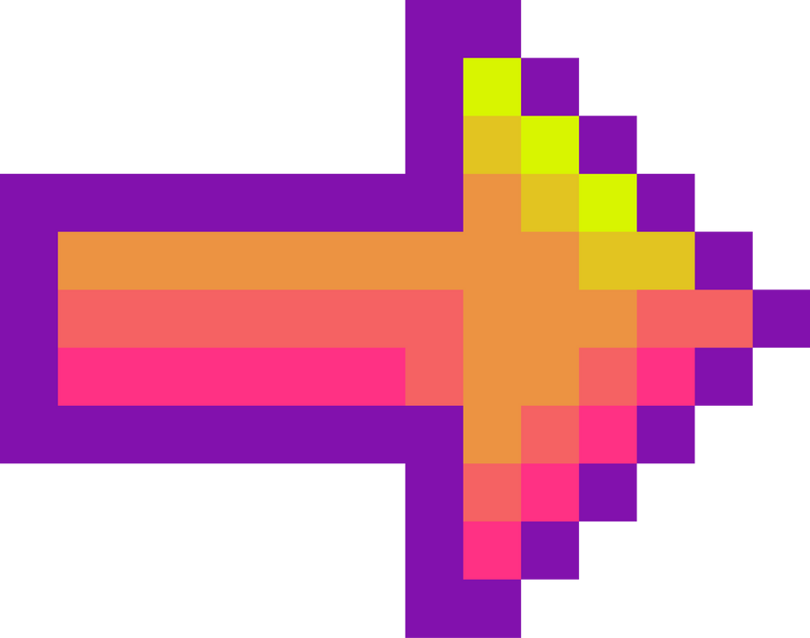 Cursor Pixel Art Icon